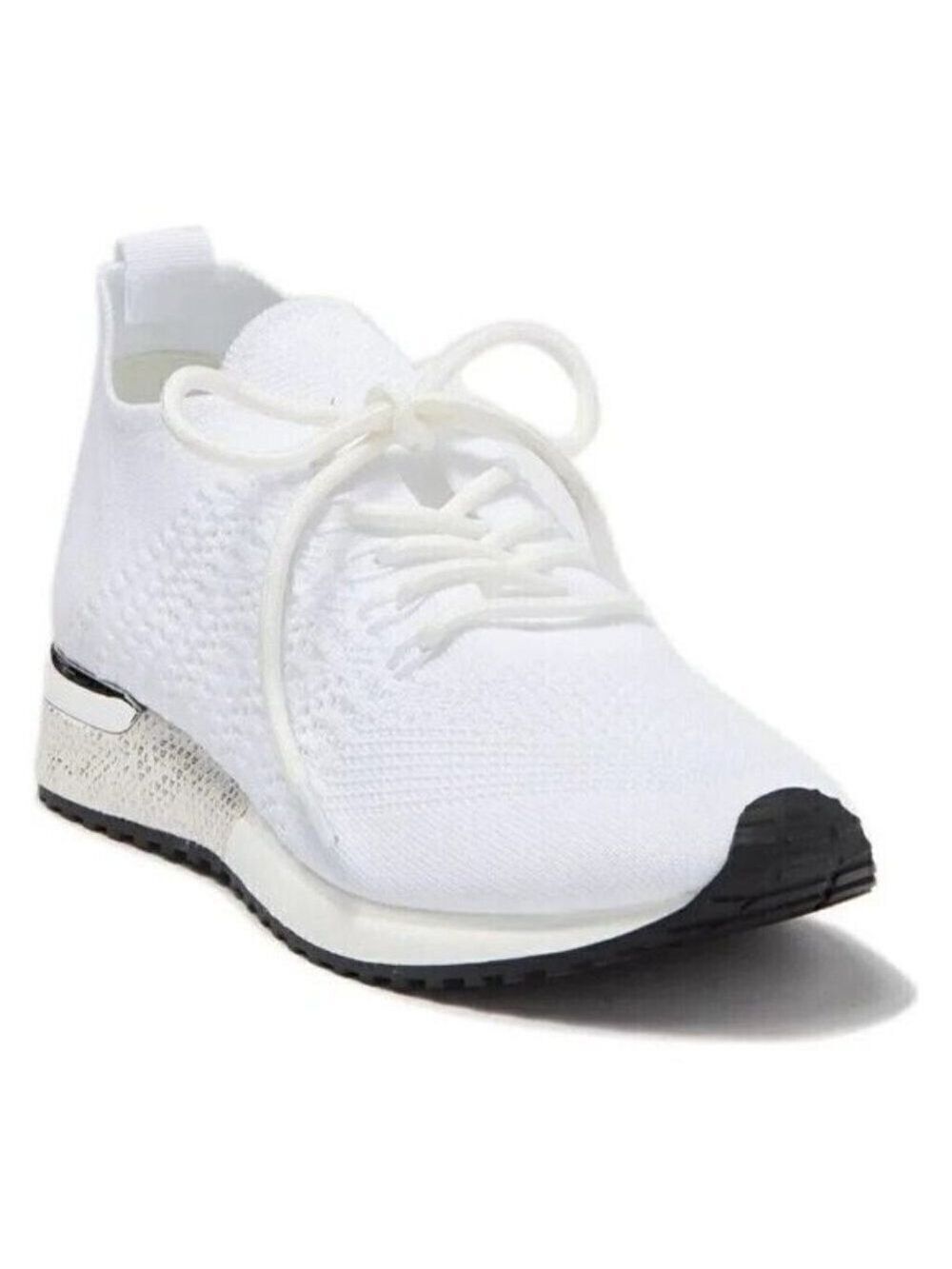 ZELLA BNWOT Womens Size 10 "Rorie" knit Sneaker white lightweight NEW